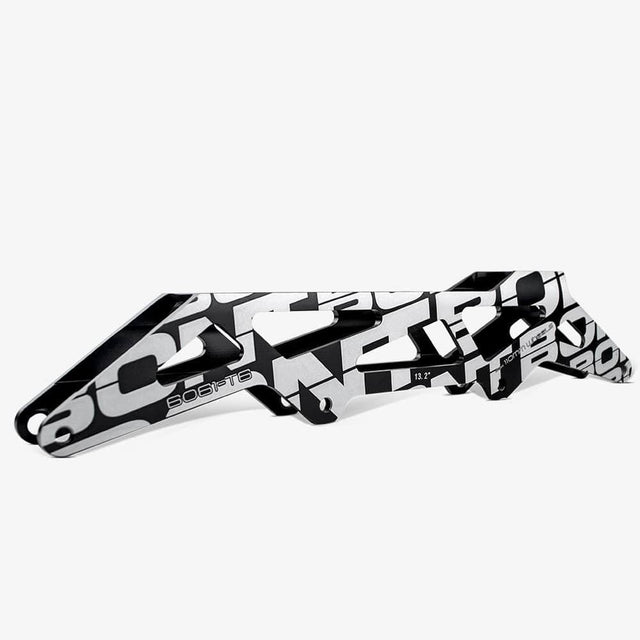 Bont 2PF Unity 13.2-inch inline speed skate frame with mounting platforms and axle holes