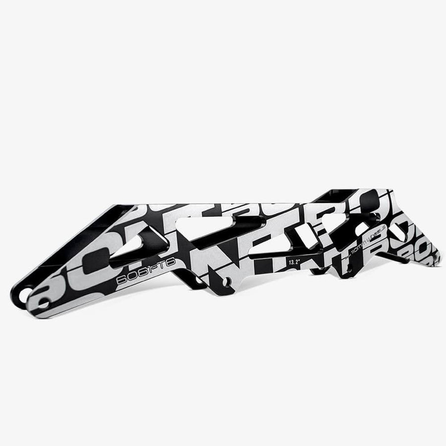 Bont 2PF Unity 13.2-inch inline speed skate frame with mounting platforms and axle holes