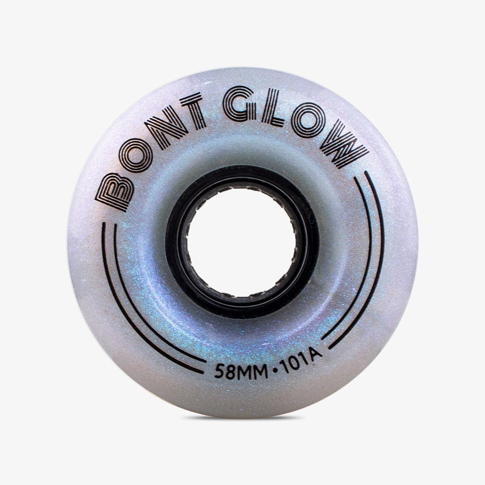 Glow dance wheels for jam skating from Bont