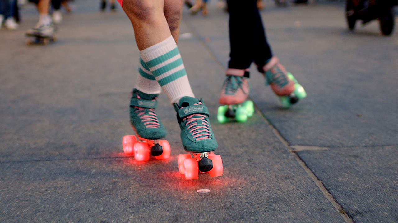 Light-Up Roller Skates