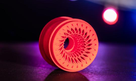 roller skate wheel 3d
