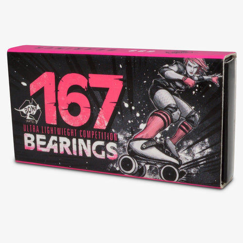 167-roller-skate-mini bearing-16mm outer diameter, 7mm inner hole, engineered for high-speed performance and durability