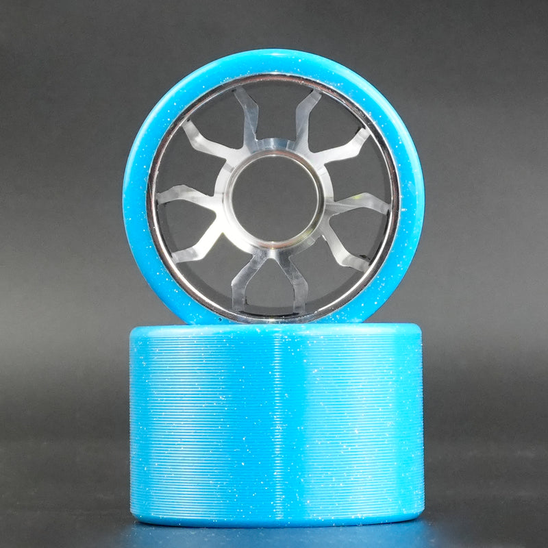 본트 Moonwalk 롤러 스케이트 휠 (Set of 8) – 64mm 96A Indoor