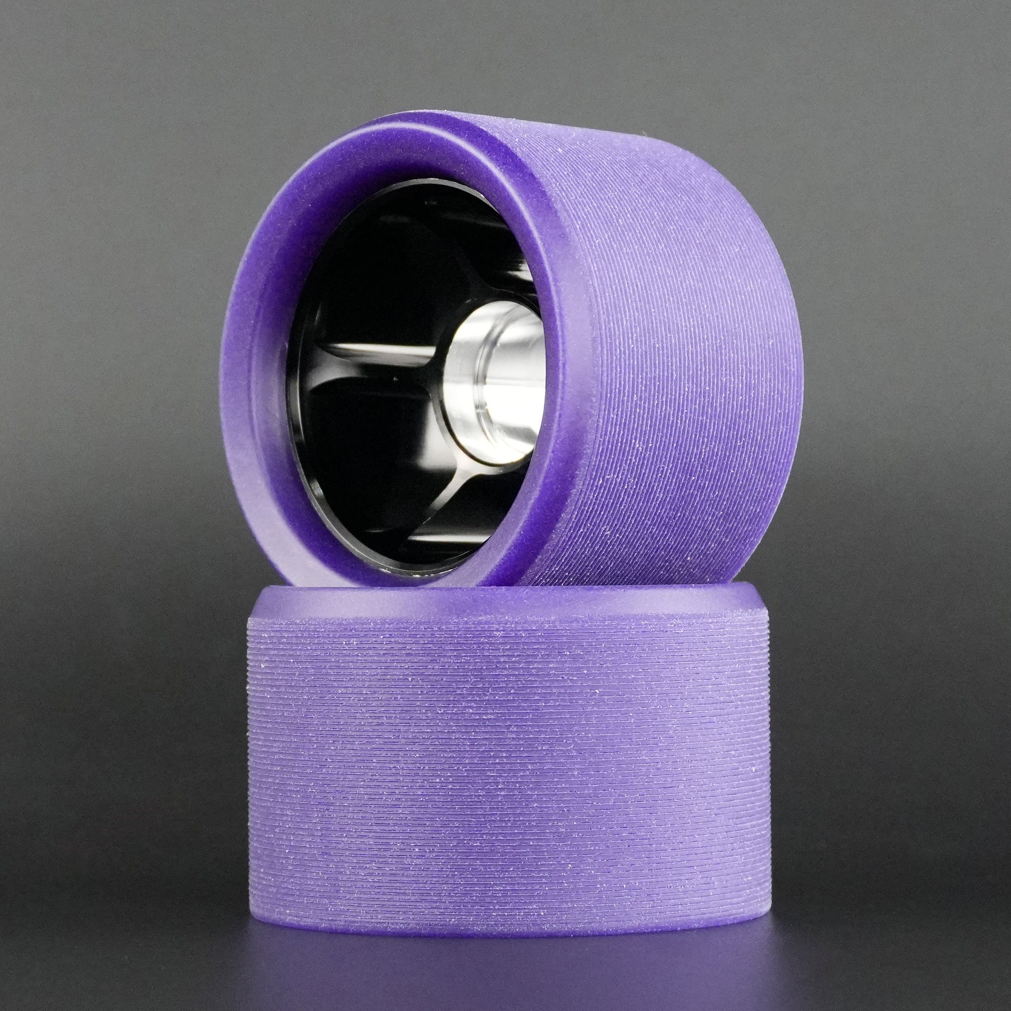 Angle view showing glowing effect and wheel profile
