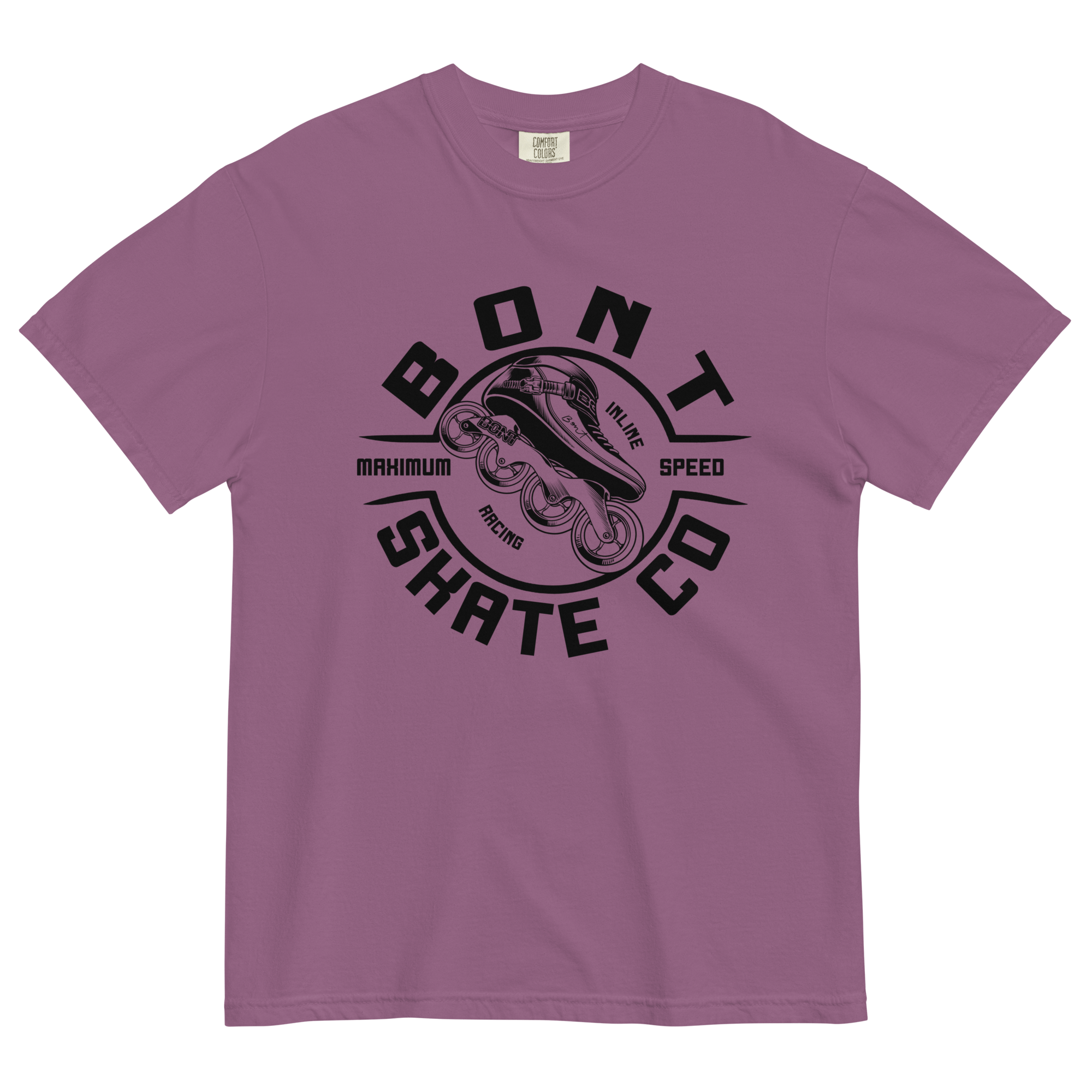 Bont unisex garment-dyed heavyweight inline skate t-shirt