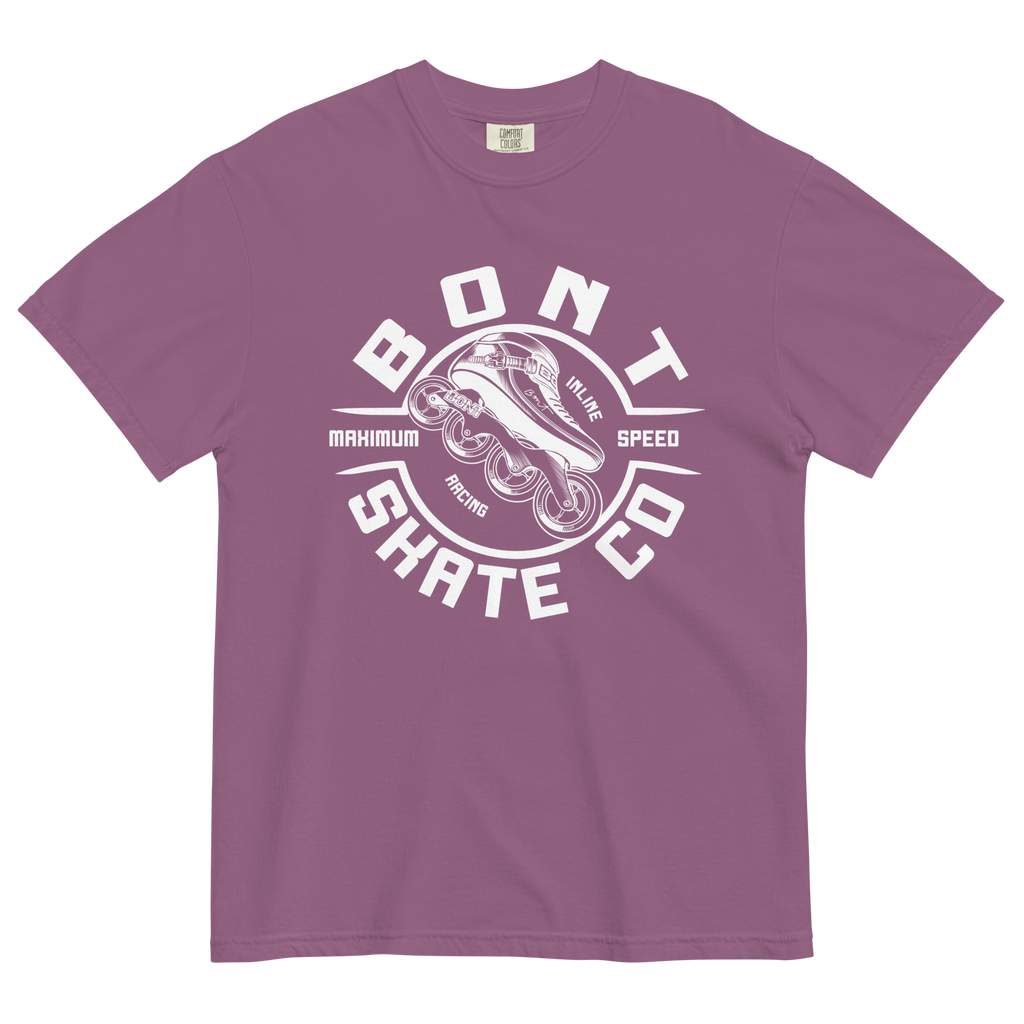 Bont unisex garment-dyed heavyweight inline skate t-shirt