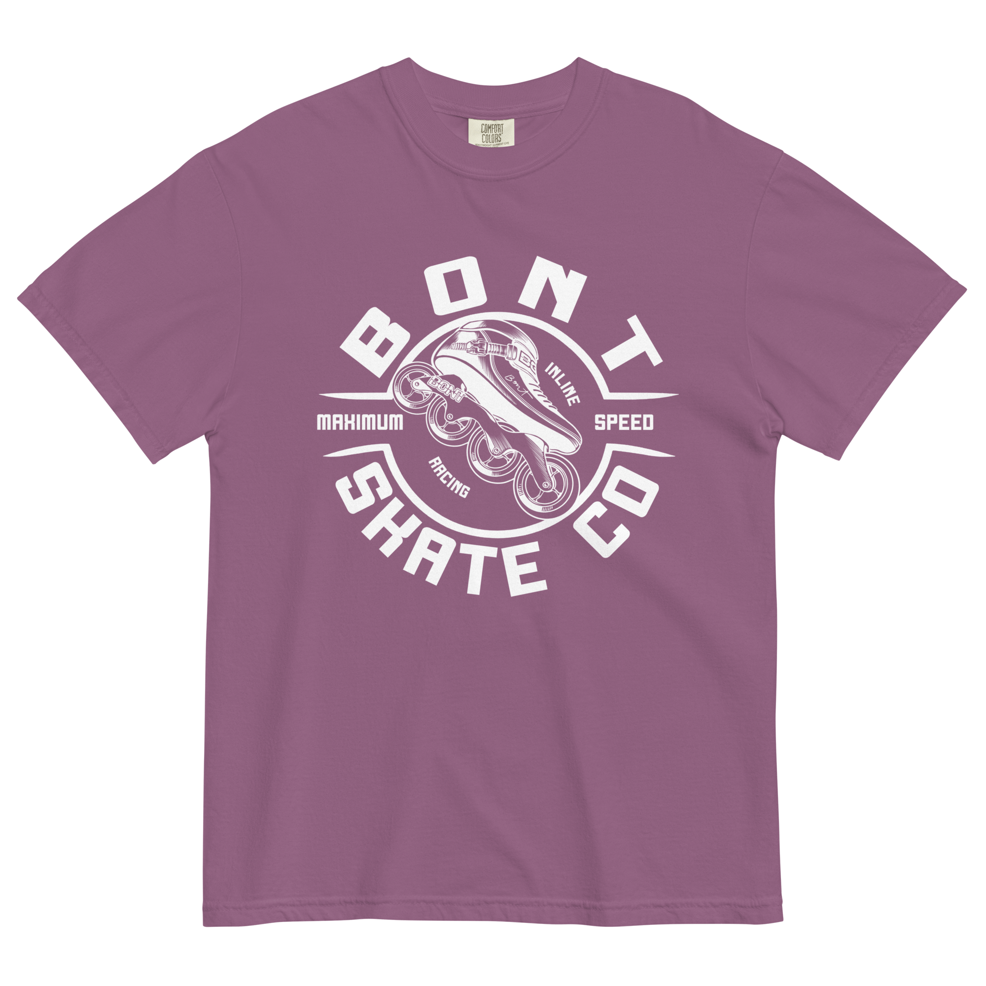 Bont unisex garment-dyed heavyweight inline skate t-shirt