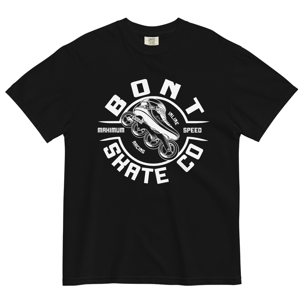 Bont unisex garment-dyed heavyweight inline skate t-shirt