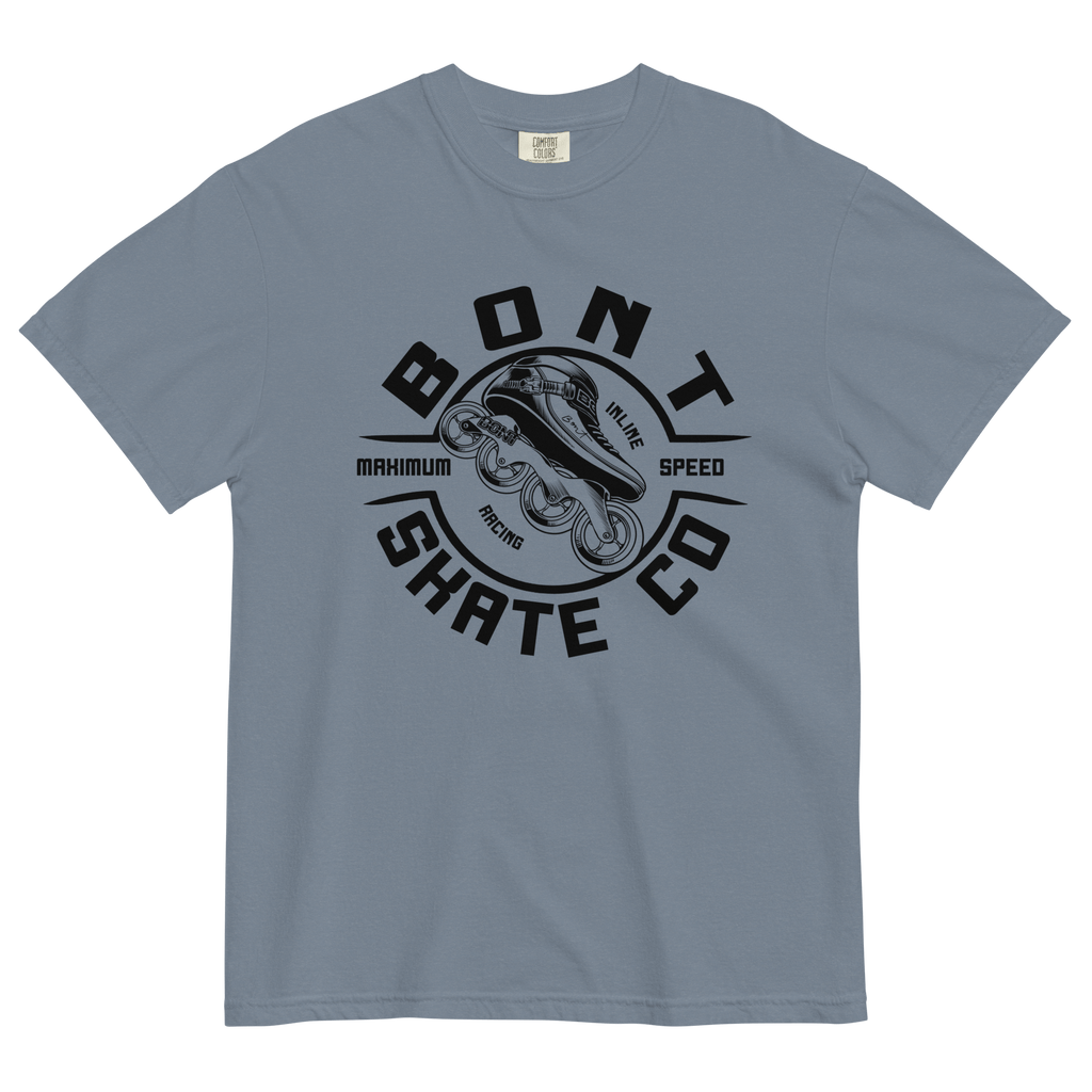 Bont unisex garment-dyed heavyweight inline skate t-shirt