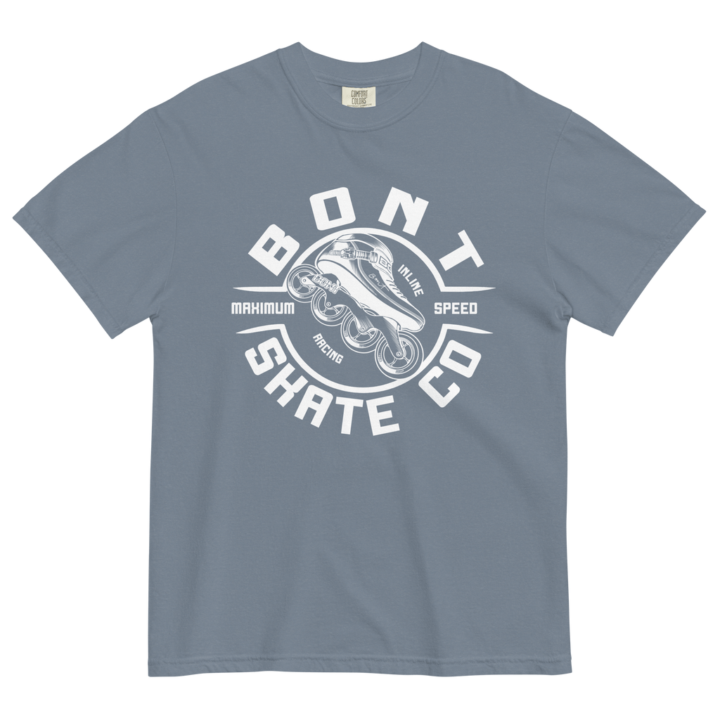 Bont unisex garment-dyed heavyweight inline skate t-shirt