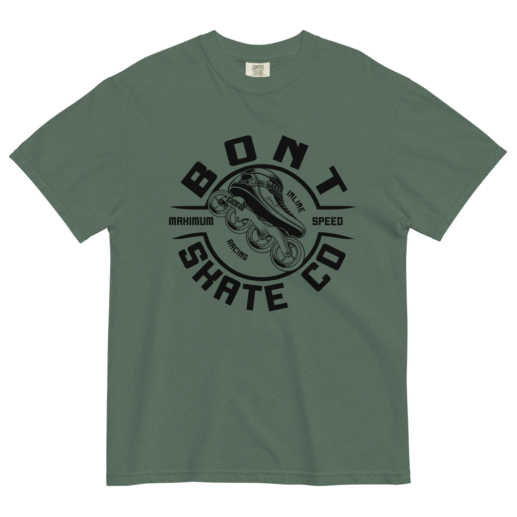Bont unisex garment-dyed heavyweight inline skate t-shirt