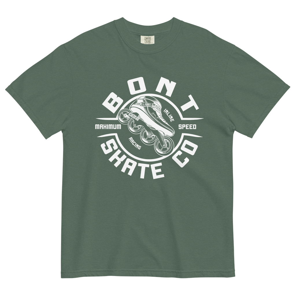 Bont unisex garment-dyed heavyweight inline skate t-shirt