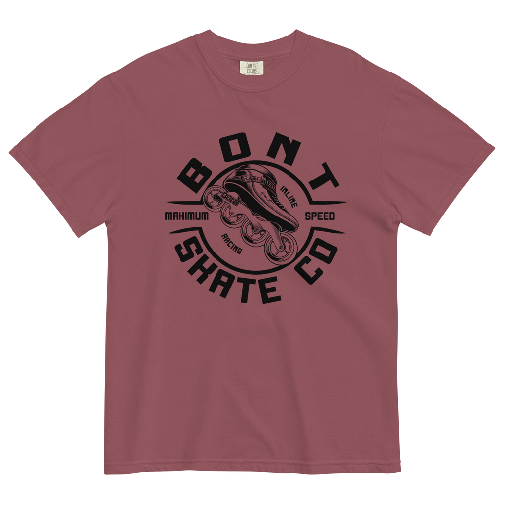 Bont unisex garment-dyed heavyweight inline skate t-shirt