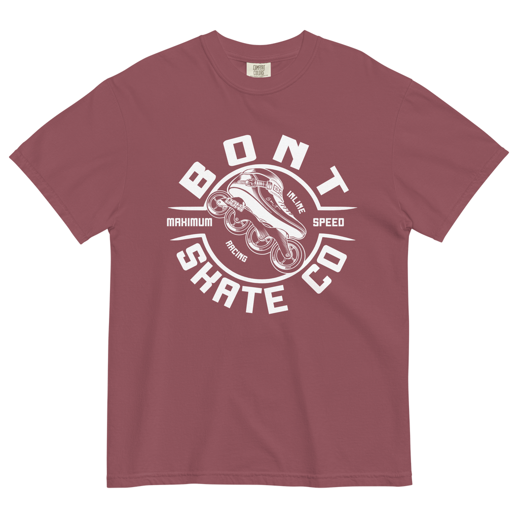 Bont unisex garment-dyed heavyweight inline skate t-shirt