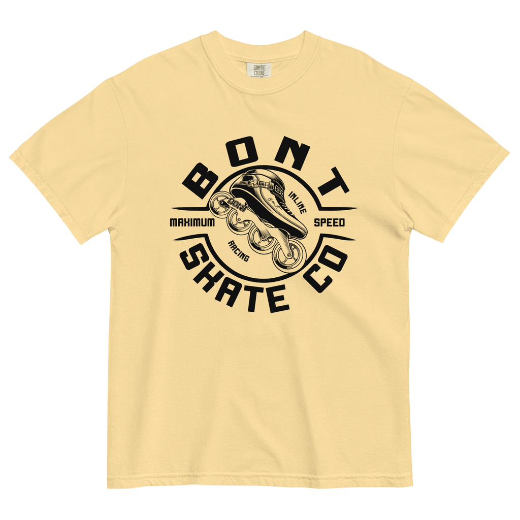 Bont unisex garment-dyed heavyweight inline skate t-shirt