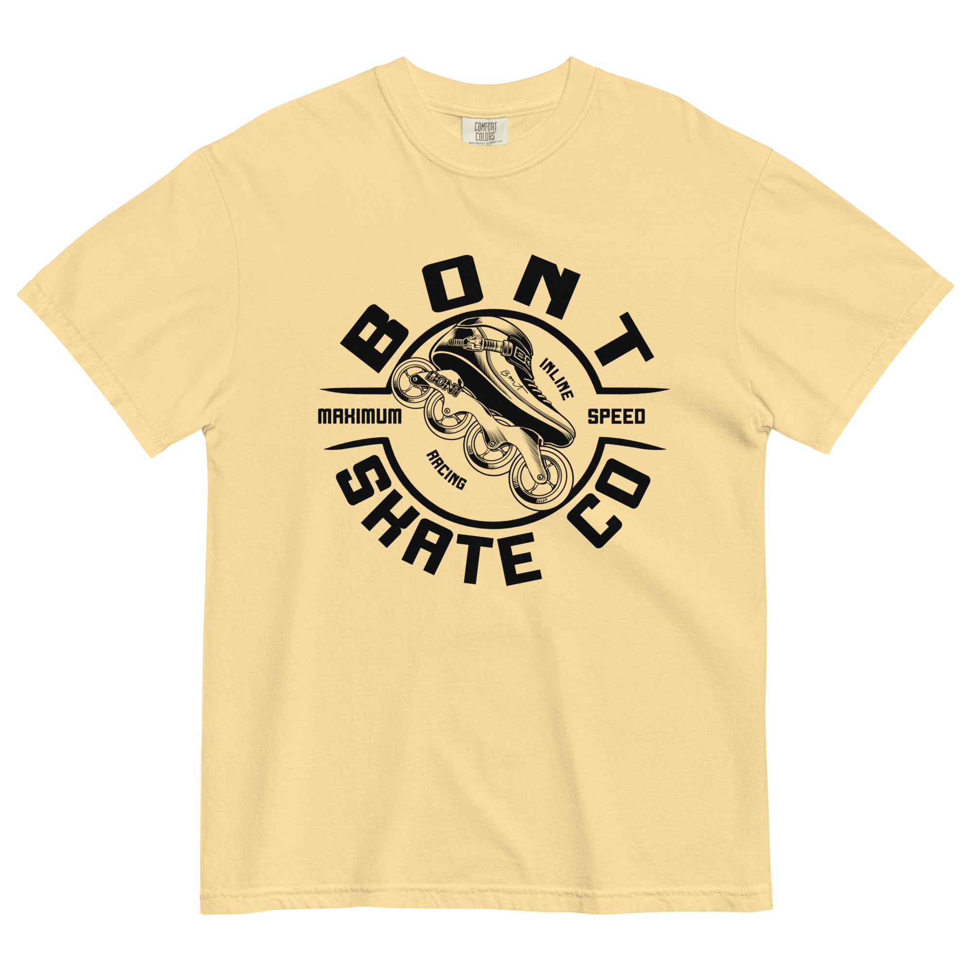 Bont unisex garment-dyed heavyweight inline skate t-shirt