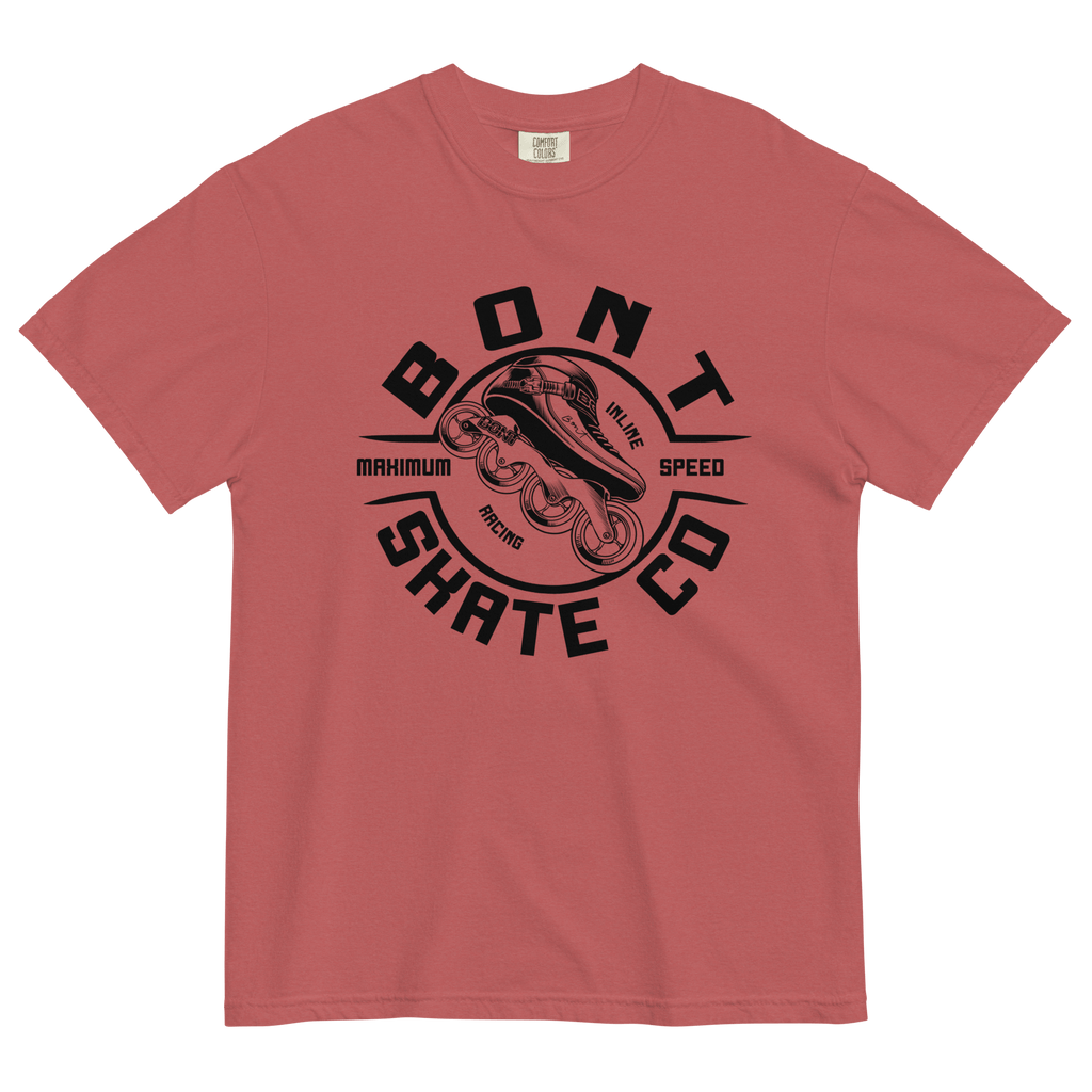 Bont unisex garment-dyed heavyweight inline skate t-shirt