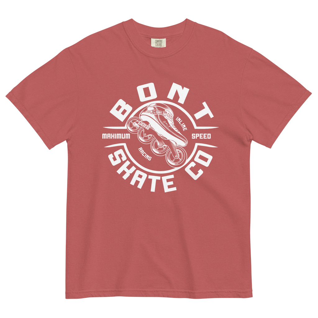 Bont unisex garment-dyed heavyweight inline skate t-shirt