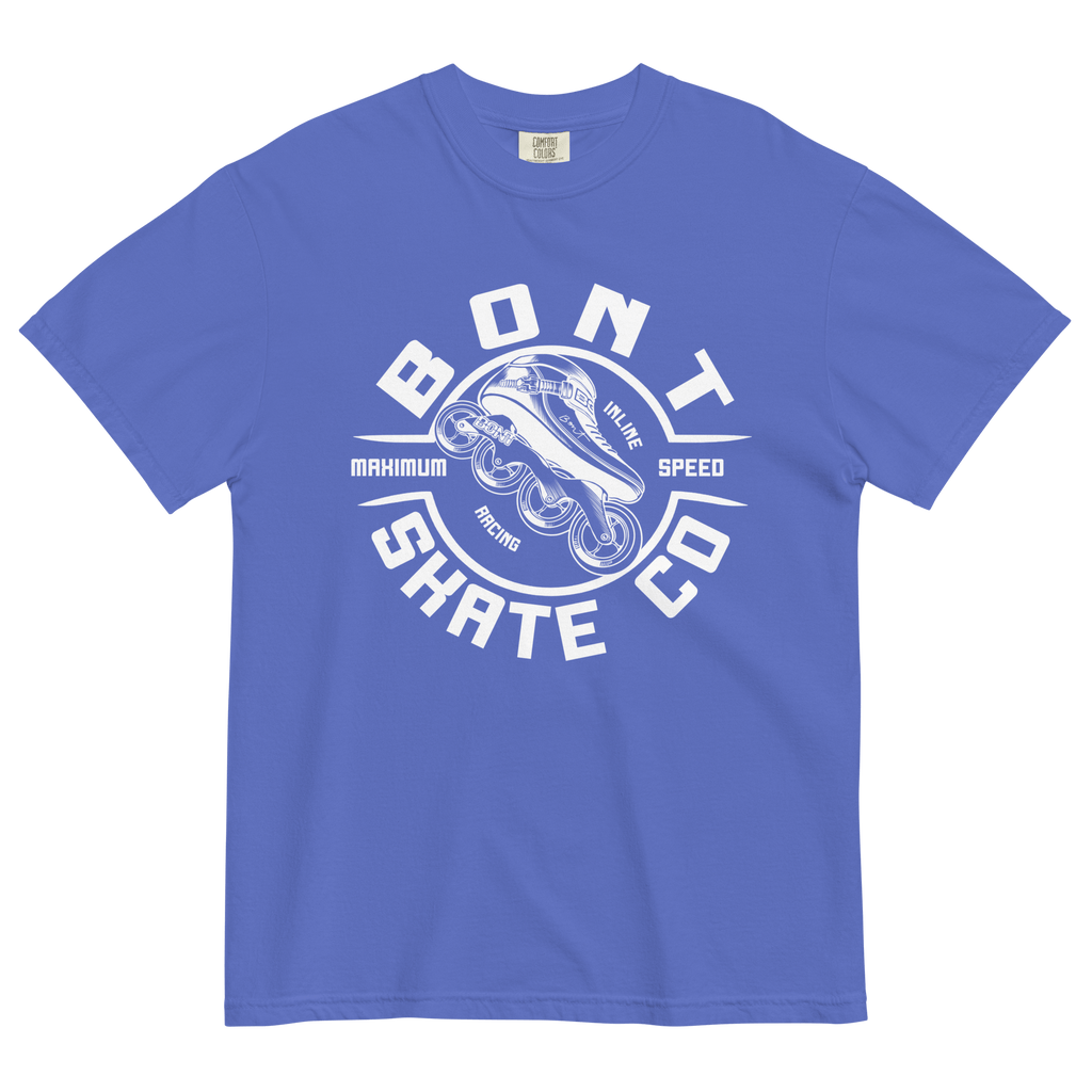 Bont unisex garment-dyed heavyweight inline skate t-shirt