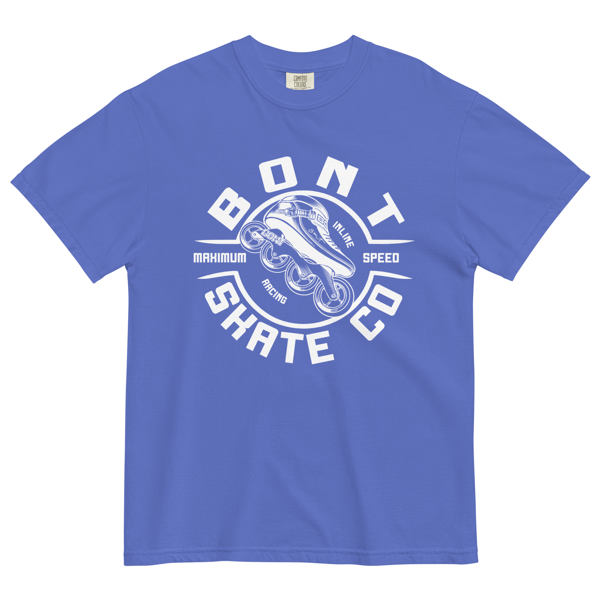 Bont unisex garment-dyed heavyweight inline skate t-shirt
