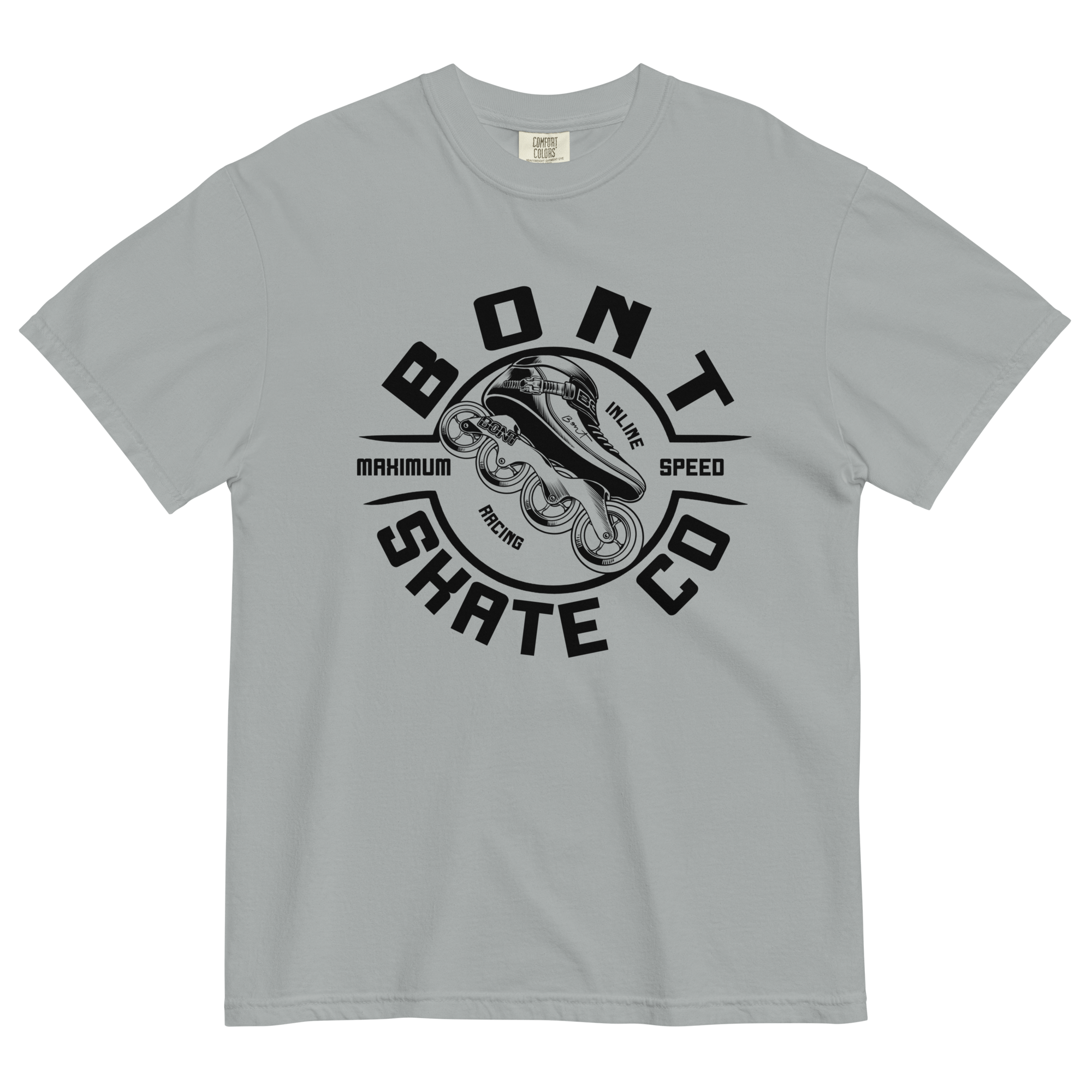 Bont unisex garment-dyed heavyweight inline skate t-shirt
