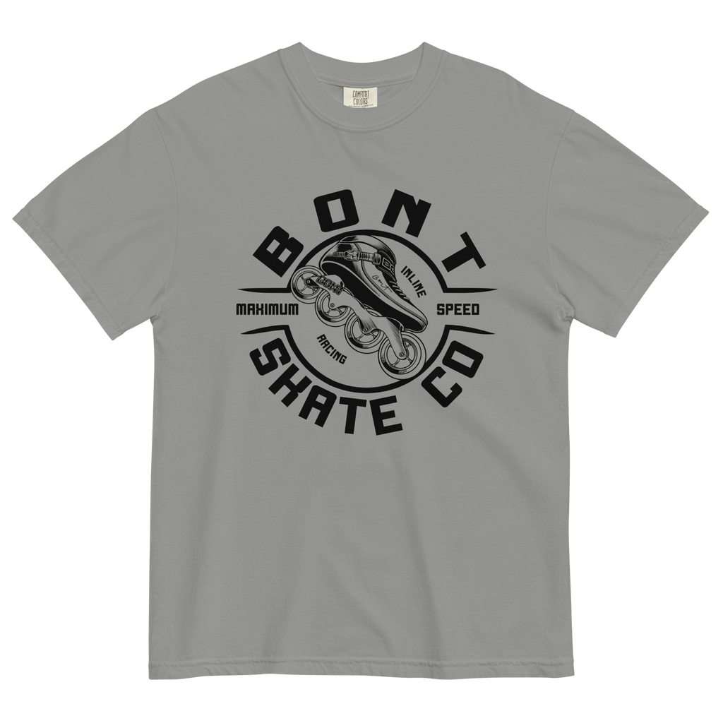 Bont unisex garment-dyed heavyweight inline skate t-shirt