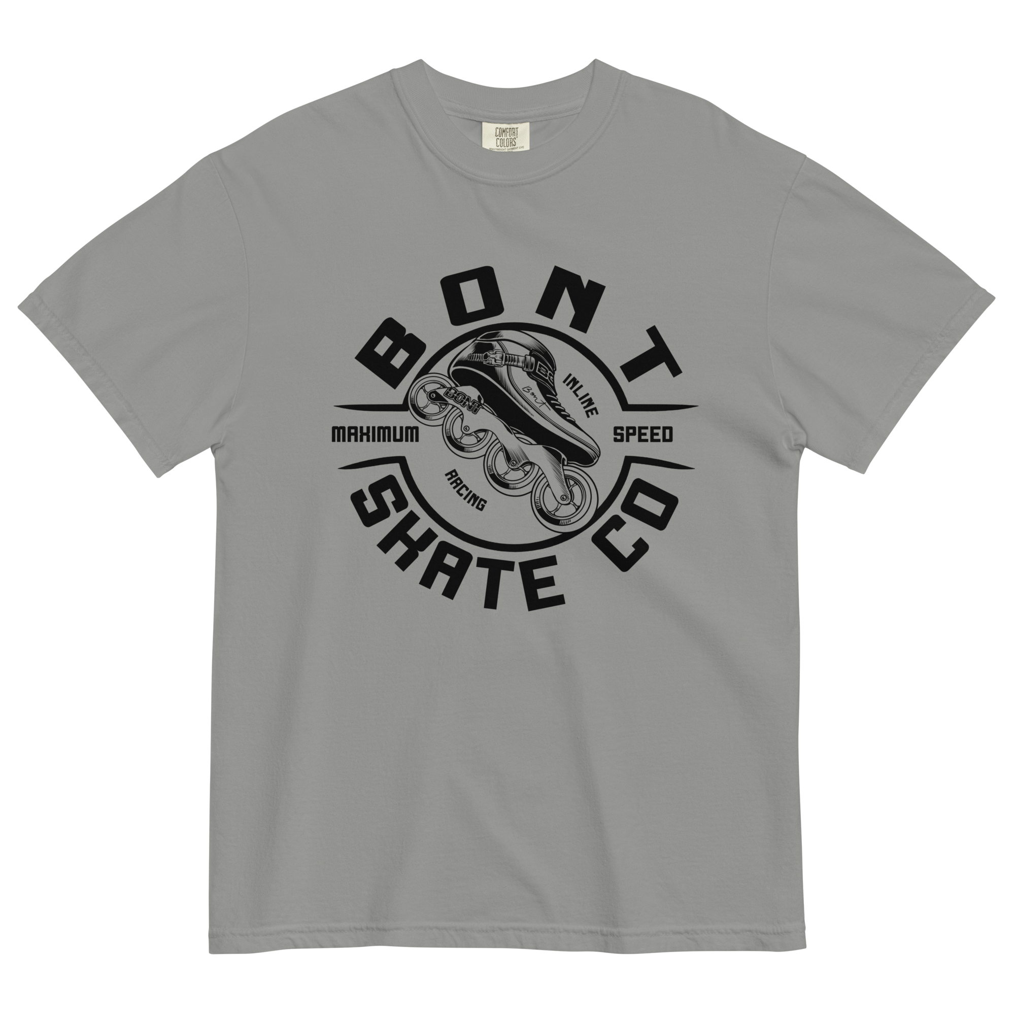 Bont unisex garment-dyed heavyweight inline skate t-shirt