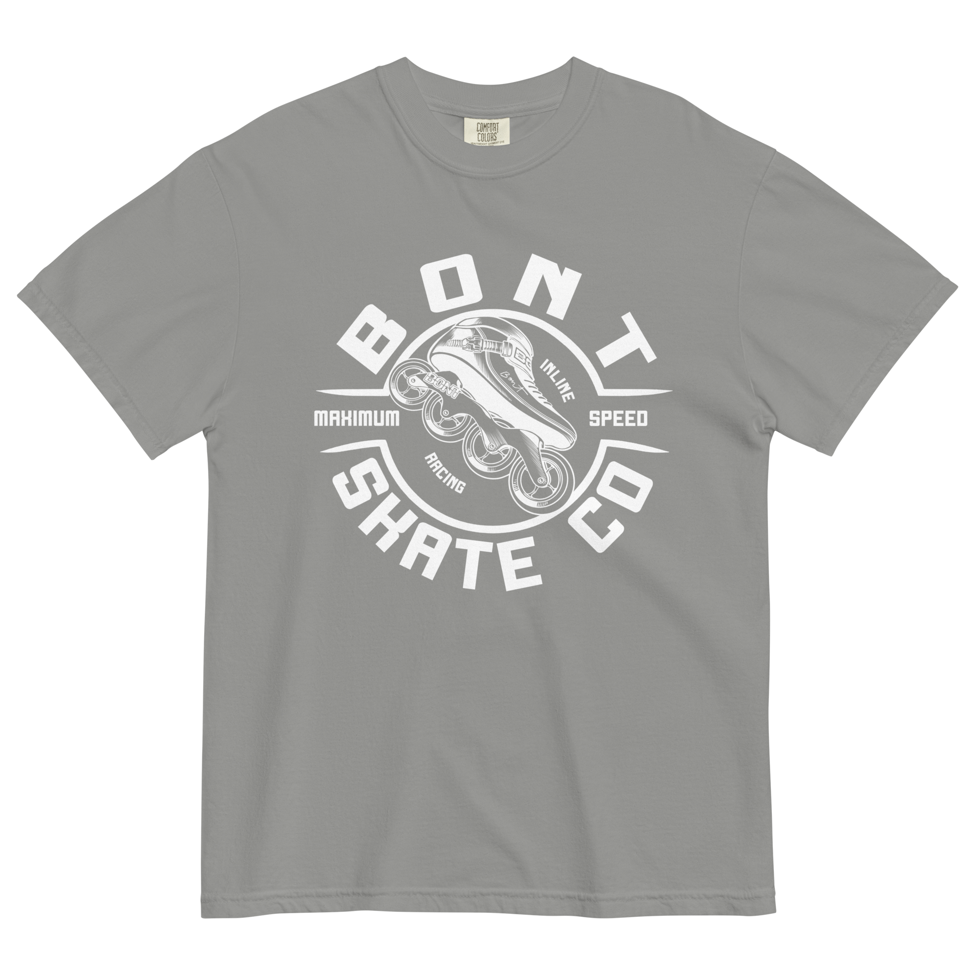 Bont unisex garment-dyed heavyweight inline skate t-shirt