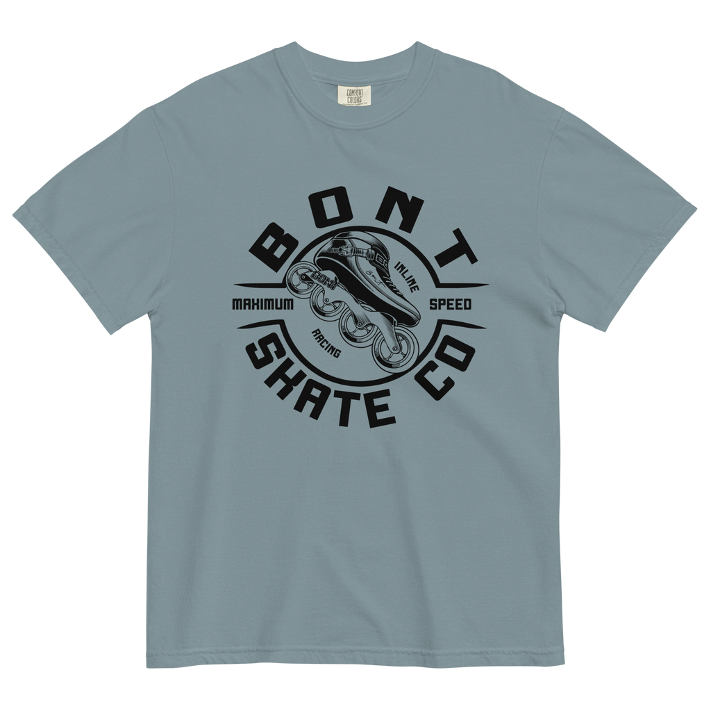 Bont unisex garment-dyed heavyweight inline skate t-shirt