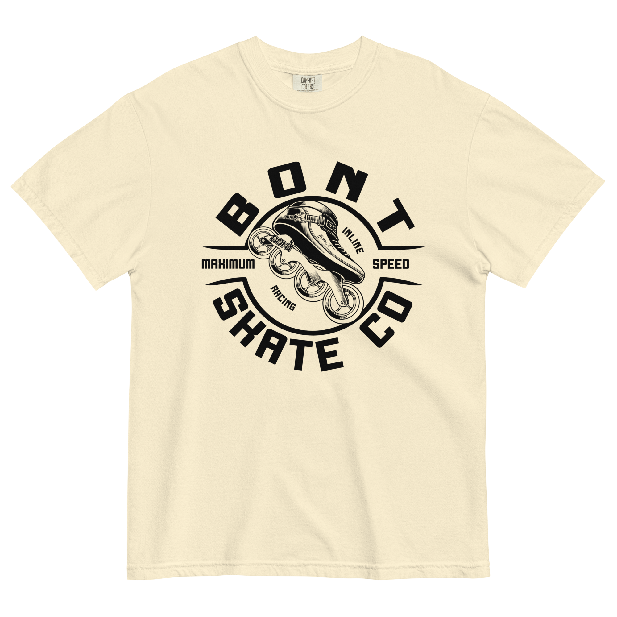 Bont unisex garment-dyed heavyweight inline skate t-shirt