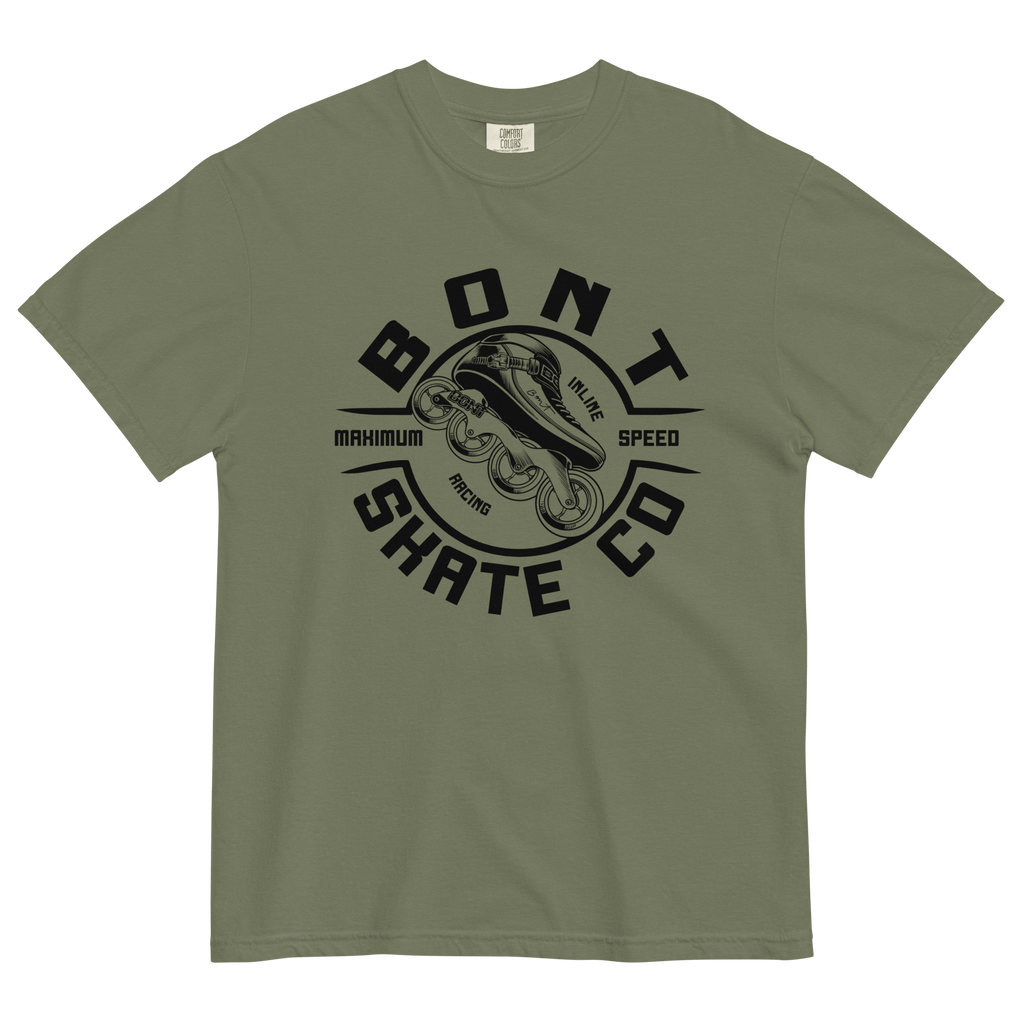Bont unisex garment-dyed heavyweight inline skate t-shirt