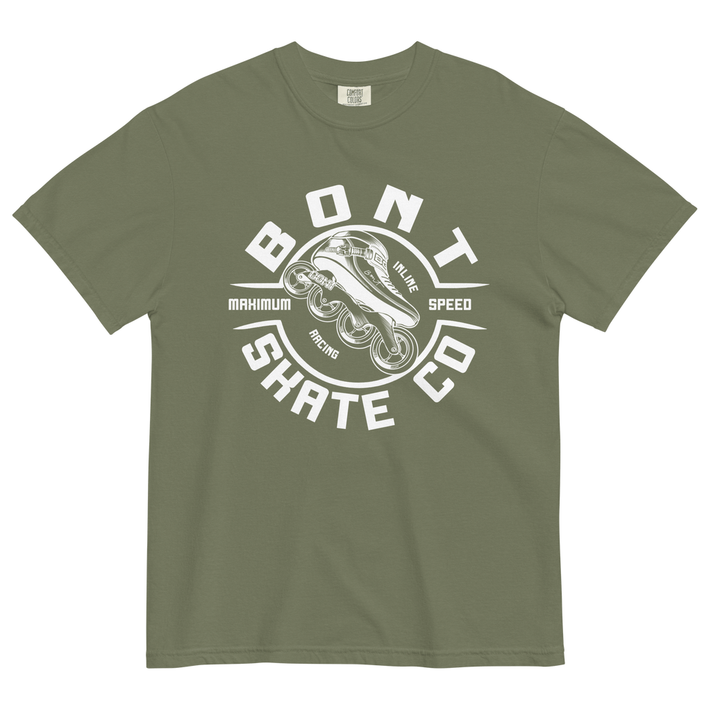 Bont unisex garment-dyed heavyweight inline skate t-shirt