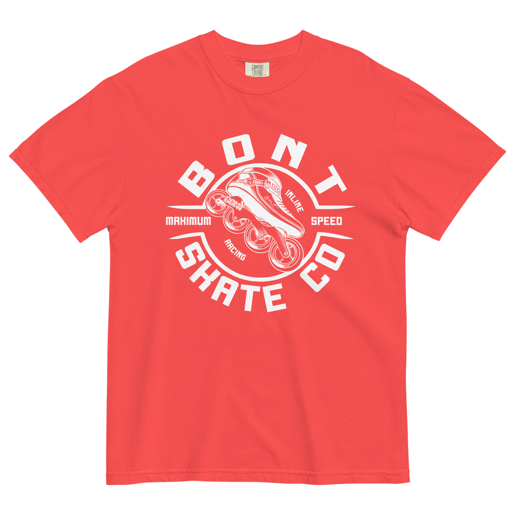 Bont unisex garment-dyed heavyweight inline skate t-shirt