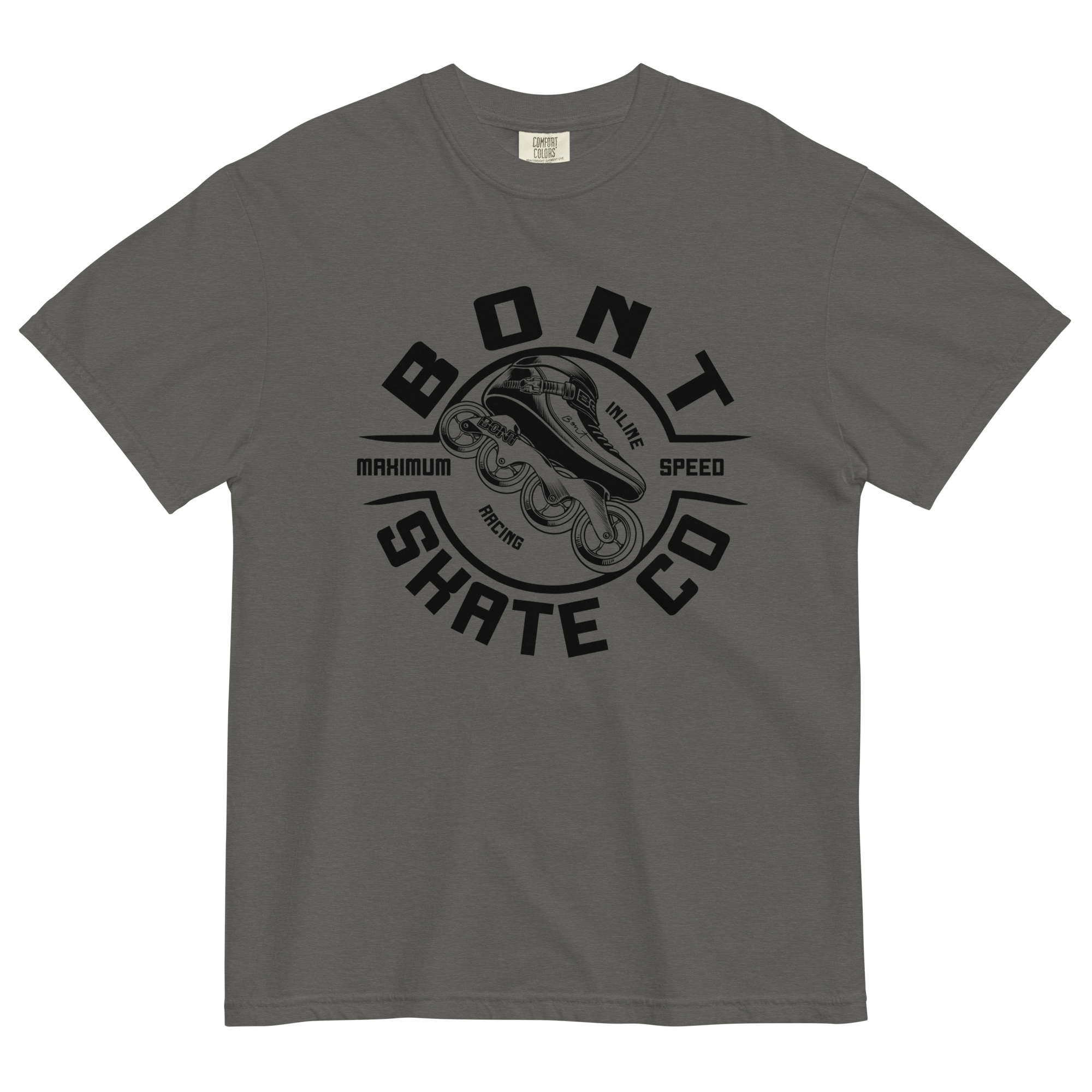 Bont unisex garment-dyed heavyweight inline skate t-shirt