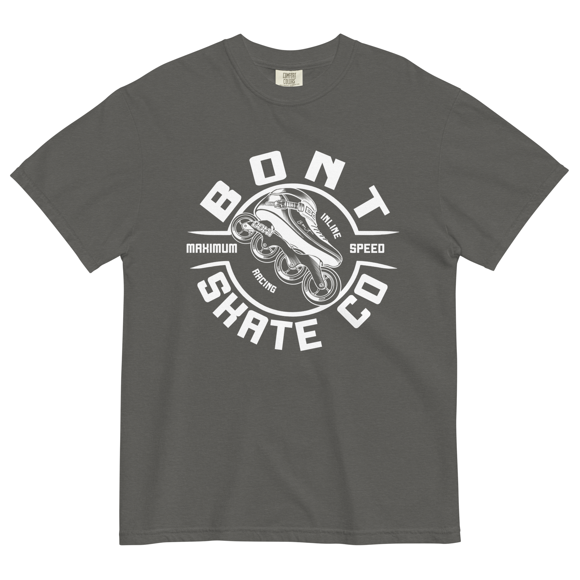 Bont unisex garment-dyed heavyweight inline skate t-shirt