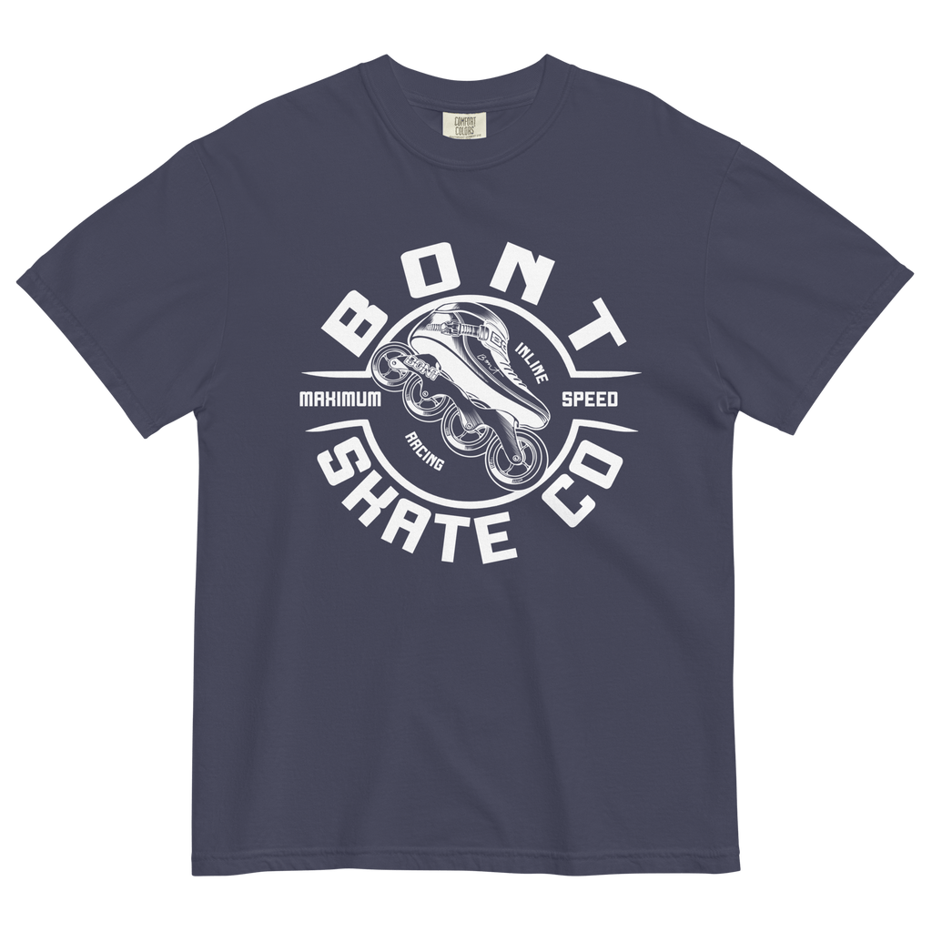 Bont unisex garment-dyed heavyweight inline skate t-shirt