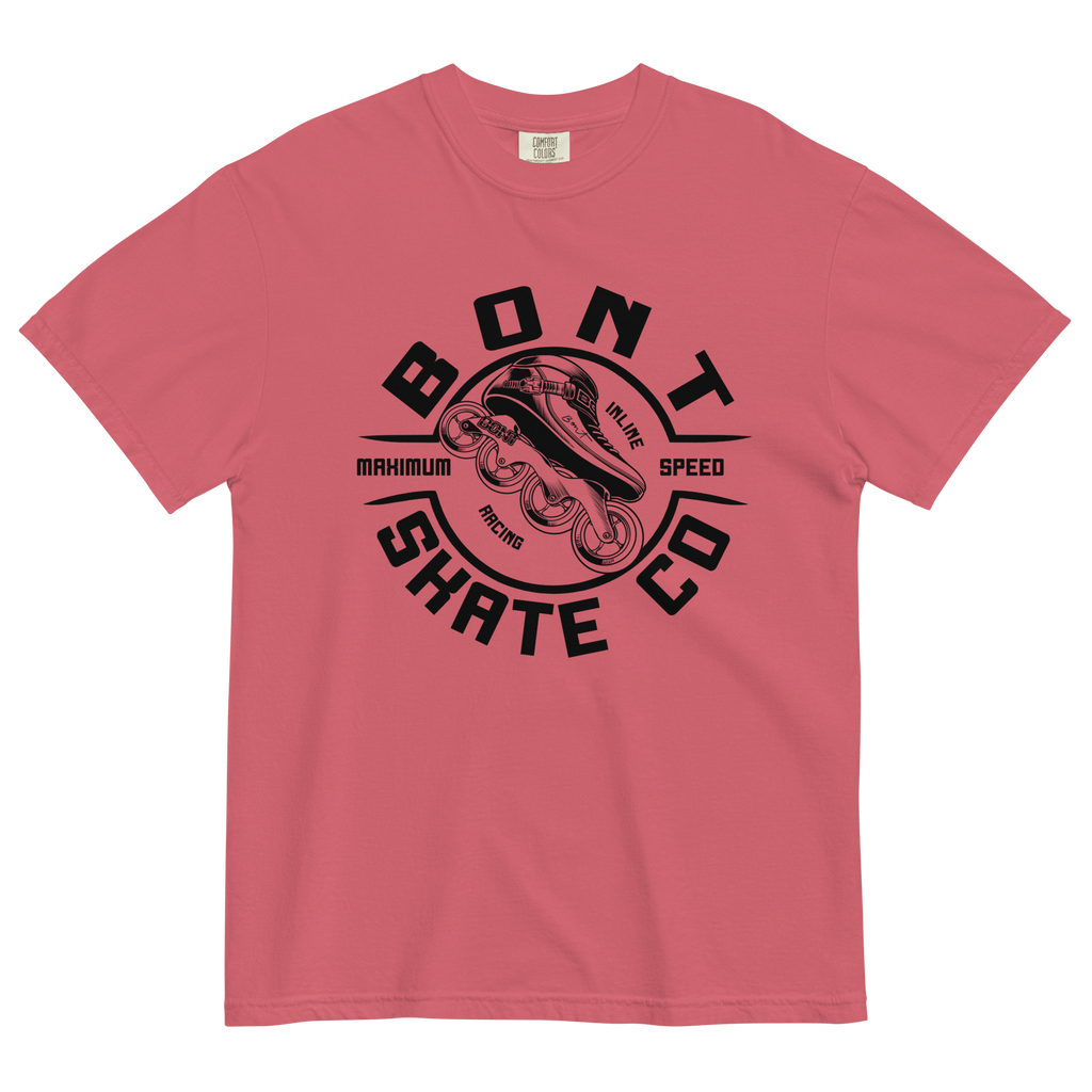 Bont unisex garment-dyed heavyweight inline skate t-shirt