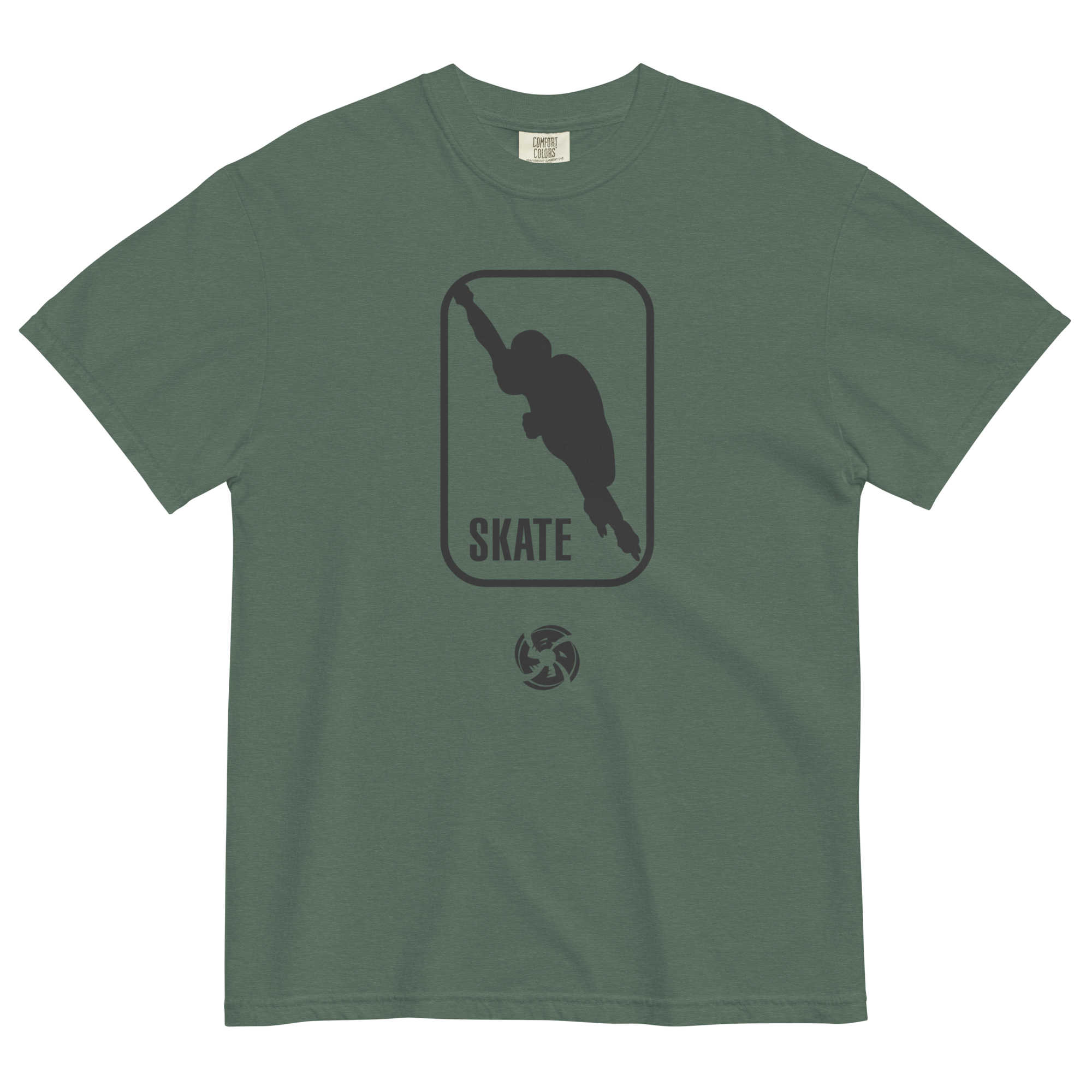 Bont unisex garment-dyed heavyweight skate t-shirt