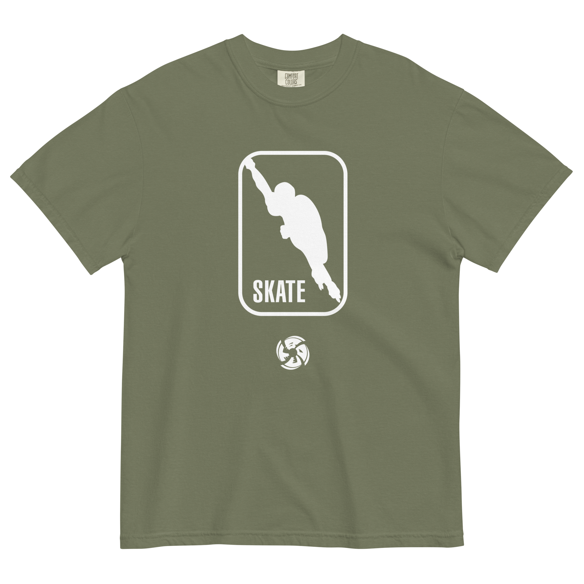 Bont unisex garment-dyed heavyweight skate t-shirt