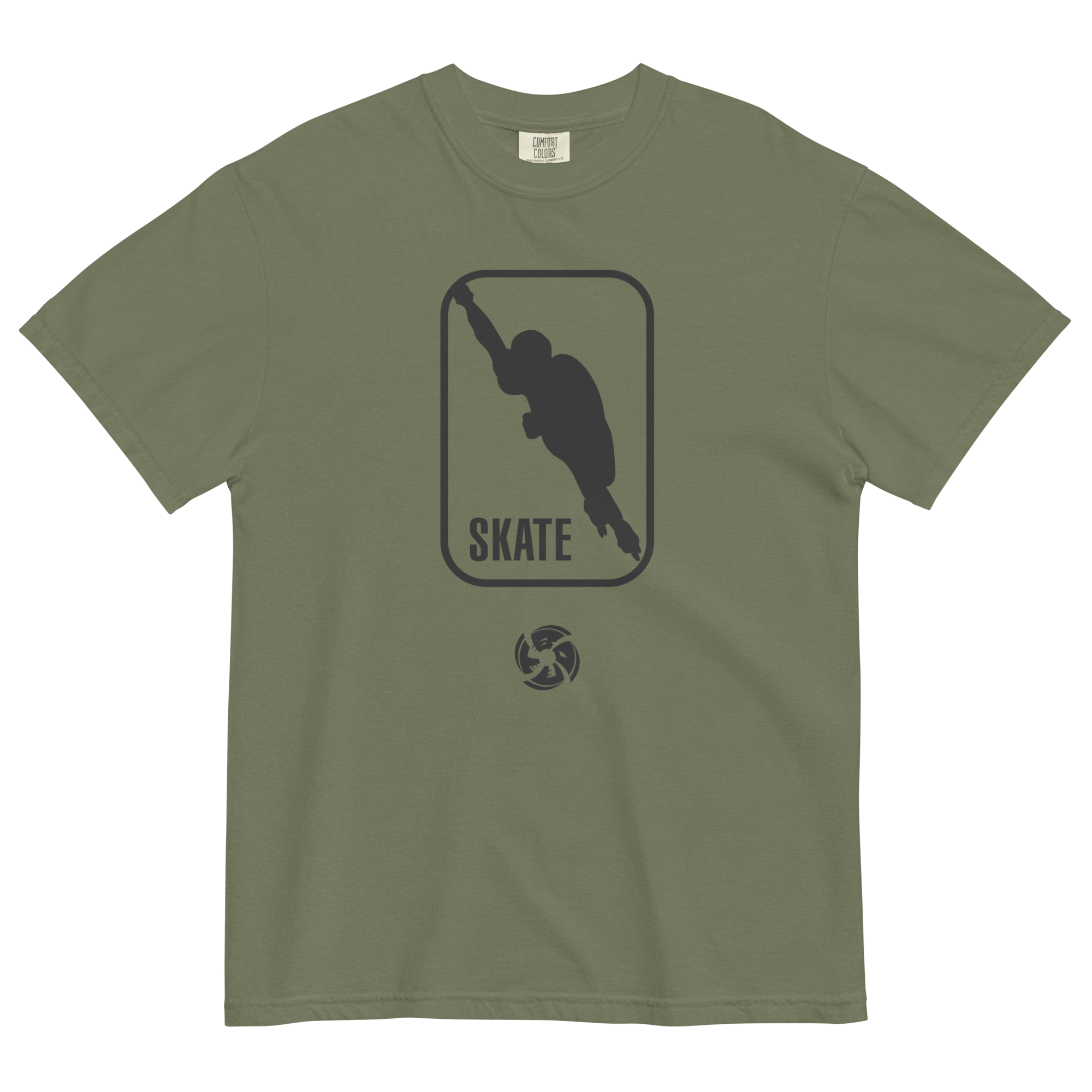 Bont unisex garment-dyed heavyweight skate t-shirt