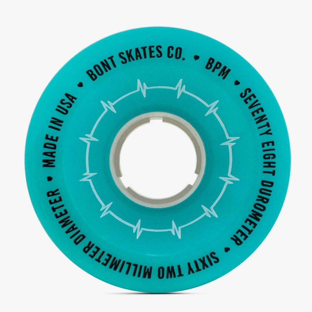 gamma-blue Bont BPM outdoor roller skate wheel quad