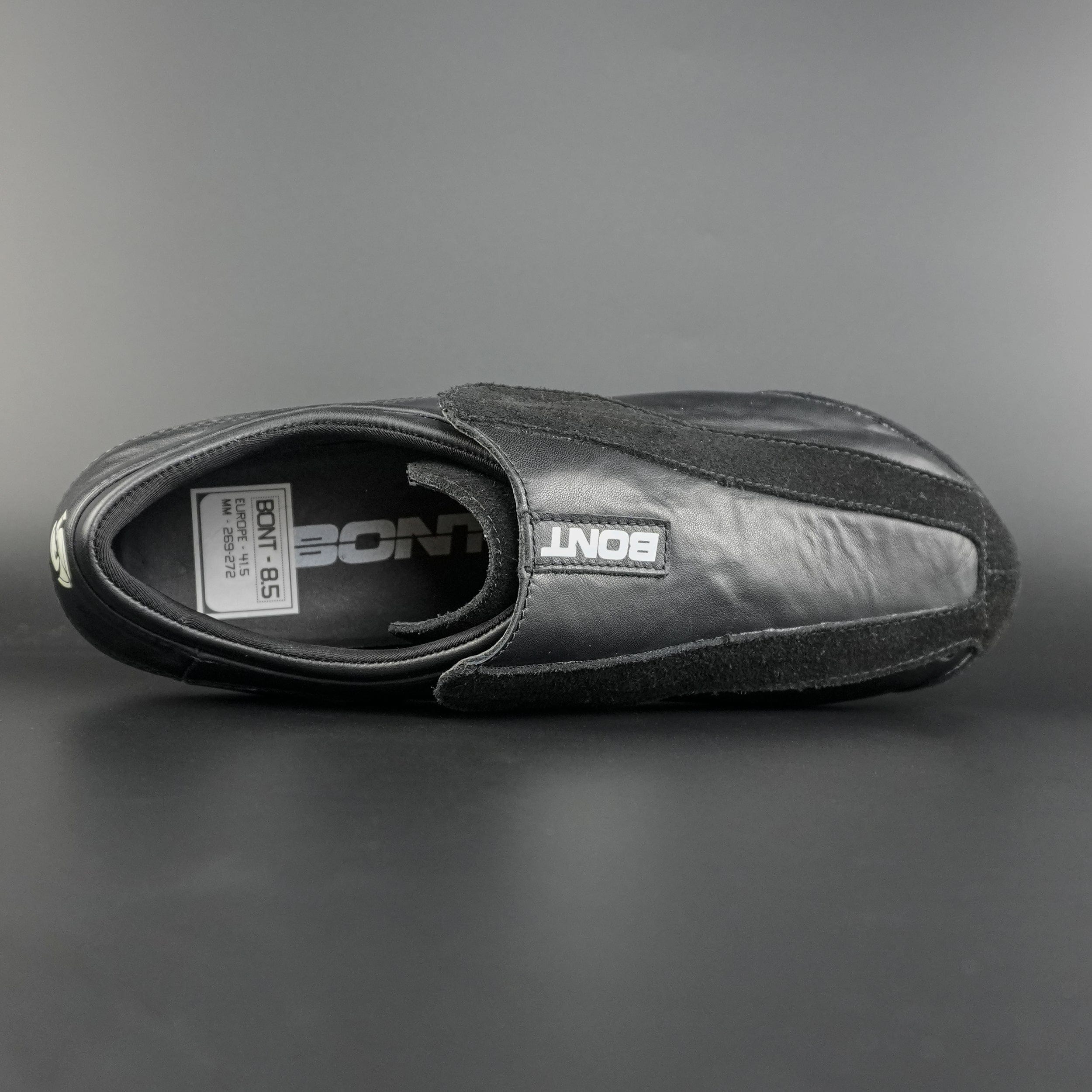 Top-down view showing integrated lace cover and U-shape fit