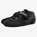 leather-black roller derby skate