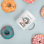 I Love Mom Inline Skate Mug