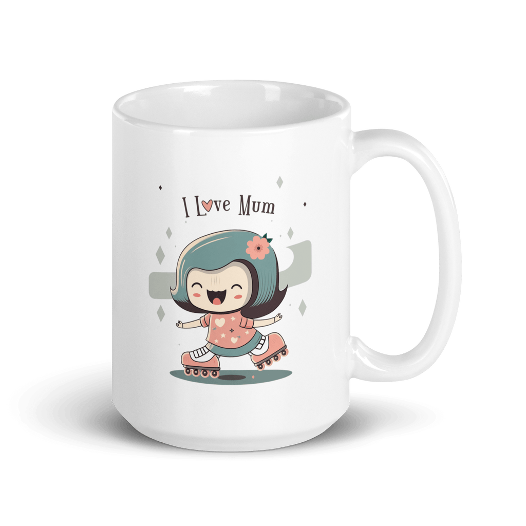 I Love Mum Inline Skate Mug