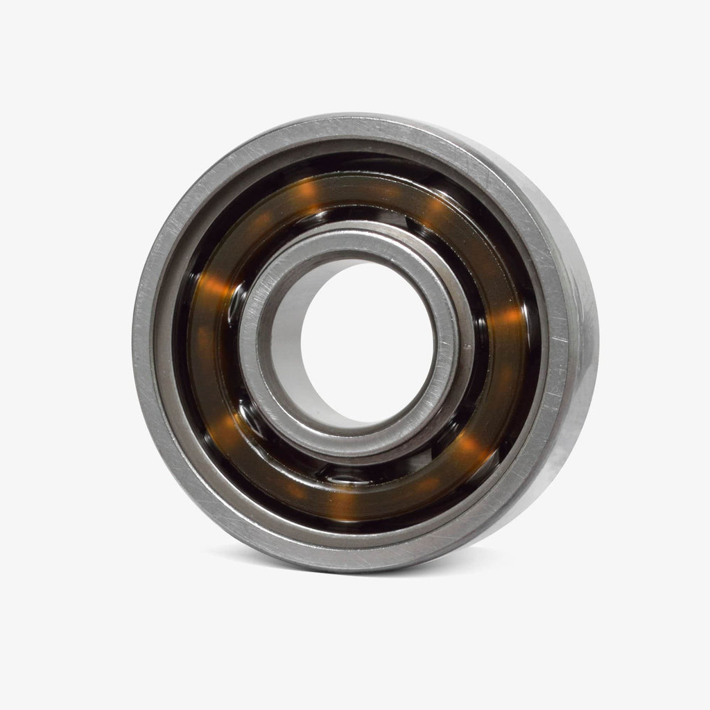 Bont-Black-Series-608-roller skate bearings engineered for top speed, smooth roll, and long lasting performance in high-level skating