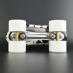 Skater wearing Envy Cow Skin Roller Skates in motion