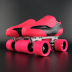 Angle view showing the full skate package and color-matched components
