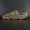 Side view of Envy Zebra Print Roller Skate showing Zebra pattern