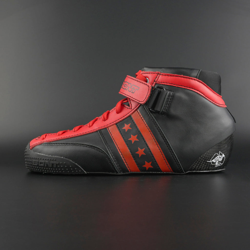 Limited Edition Quadstar Carbon Red and Black Boots